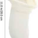 NOLITOY Plush Socks Inserts Replacement Inside Shoes for Warmth, Cozy Winter Clog Liners Fuzzy Liner Insert for Women Men 46-47(280mm) (28X9.8CM)