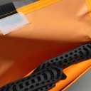 Portable Transport Stretcher with 12 Rubber Handles & Carrying Bag – Dog Stretcher & Gurney, Patient Animal Mover for Emergency Casualty Evacuation, 400lbs Capacity（2Pack Orange）