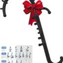 Cubetoou Back and Neck Massager for Pain Relief Deep Tissue, Upgraded Full Body Trigger Point Cane Massage Tools, Massage Stick Pressure Point Hook, Muscle Knot Remover Tool (Black)