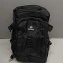 18" Black Boys Backpack with 6 Wheels, Carry-on Rolling Kids Backpack for School Boys, Black