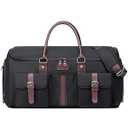 Vessgra Carry on Garment Bag for Travel, Convertible Garment Duffle Bags for Men Women with Shoe Compartment - 2 in 1 Hanging Suitcase Suit Travel Bags 