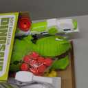 Moveable Dinosaur Shooting Game Toy, KPPIT Shooting Target for Kids with 2 Air Toy Guns, LCD Score Record, Electronic Target, Dinosaur Shooting Toy for Boys Kids 5 6 7 8+ Year Old Christmas Birthday Gift