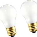 60 Watt Incandescent Light Bulbs, E26 A19 Stepless Dimming Light Bulbs 400lm, 3000K Soft Warm White, Vintage Frosted Incandescent Filament Bulb for Home (2 Pack)