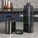 GE Profile Opal 2.0 Side Tank | 0.75 Gallon Water Tank Accessory for Nugget Ice Maker | Allows for 3X More Ice Before Refill | Black Stainless Steel