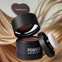 2 x Hairline Powder Instantly, Fill In Fine or Root Touch up powder,Thinning Hair Instantly Thicker Touch Up for Windproof&Sweatproof, Darkroot touch up for Men & Women (LIGHT BLONDE0.14Ounce)