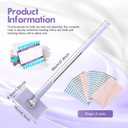 Snap Grip Mini Mop, Clever Zero Touch Cloth Changing Mini Mops, Retractable Gap Dust Cleaner Lazy Mops with Locking Head & Sweeping Cloths for Multi Cleaning