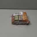 Pack of 3, Essential 200 Pcs Assorted Packed Flat Stripped Coin Wrappers, Coin Rolls Wrapper for Quarters, Dimes, Nickels, Pennies