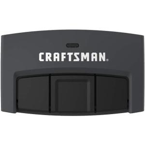 Craftsman CMXZDCG453 3-Button Garage Door Remote, Black