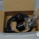 FLUENTPOWER Vertical Mechanical Float Switch, Universal Float Switch Replacement with 120V Piggyback Plug for Submersible Pump, Sewage/Effluent Pump, Sump Basin, with 10' Length Cord, Black