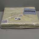 Storage Bins for Clothes, 40L Large Collapsible Stackable Closet Organizer Containers, Storage Boxes with Lids,Storage Cube Basket, Clear Windows & PU Leather Handles, Pack of 3, 17x12x12 Inch (Beige)