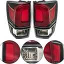 Driver and Passenger Side Tail Lights Replacement for Toyota Tacoma 2016-2020 Tail Lamp 8156004200 8155004200