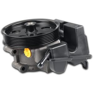 Power Steering Pump Compatible With 2006-2011 Ford Focus l4 2.0L 2.3L 2.5L, 2010-2011 Transit Connect l4 2.0L Power Assist Pump, 6S4Z3A674A 7S4Z3A674A 361152