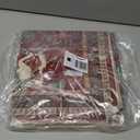 Artoid Mode Red Santa Claus Deer Christmas Door Mat, Winter Home Decor Low-Profile Non-Slip Washable Throw Rug for Kitchen Entryway Front Door Bedroom Bathroom 2x3 Feet