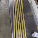 Gold frame assembly kit, 6 pieces length 35 inches, 2 pieces length 22 inches