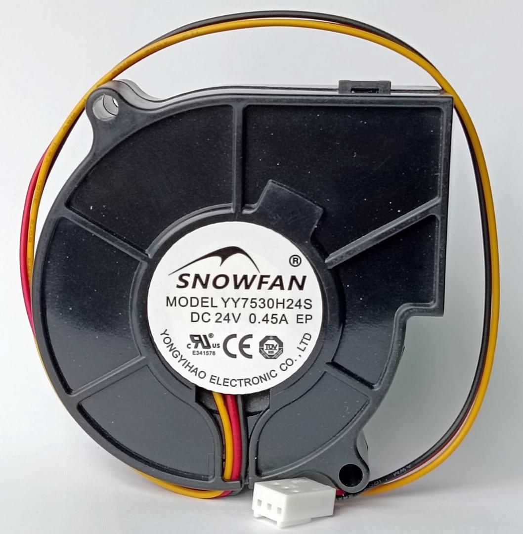 YY7530H24S Blower Fan YY7530H24S 757530mm 24V 0.45A 7CM Turbo Cooling Fan