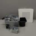 Broan-NuTone Bathroom Exhaust Fan with LED Light  Easy Retrofit Without Attic Access, Quiet 0.9 Sones, Effective Ventilation at 60 CFM ENERGY STAR Certified Moisture and Odor Control