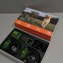 Wireless Dog Fence for 2 Dogs - Electric Dog Fence Wireless, Perimeter Dog Collar with Adjustable Radius up to 656 ft in Open Areas, Outdoor Use, Waterproof, Rechargeable (Olive Green - for 2 Dogs) (Medium - Extra Large)