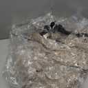 Women's V Neck Sequin Formal Evening Dress Tassel Bead Sleeve Mermaid Long Gown 1920S Party Maxi Military Dress (Beige, S)