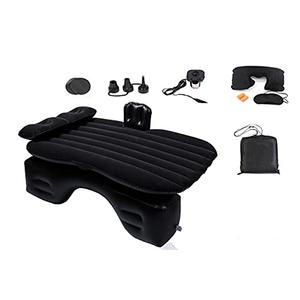 Onirii Inflatable Car Air Mattress Back Seat Bed with Air Pump,Thickened Portable Car Travel Sleeping Camping Air Mattress Blow Up Bed for Car Universal SUV