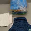 ALVABABY Baby Cloth Diaper 6 Pack with 12 Inserts One Size Cloth Diaper Covers Adjustable Washable Reusable for Baby Girls and Boys, 0-3 Y