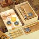 20 Sets Man of God Gifts for Men, Christian Faith Compass, Ballpoint Pens, Bible Verse Cards with Opp Bags, Religious Encouragement Gifts for Fathers, Pastor, Men of Faith