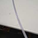 Frameless Shower Door Bottom Seal Shower Sweep with Drip Rail for 3/8" Glass,36" Long, Vinyl, Clear