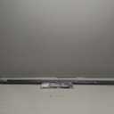 Ivilon Drapery Window Curtain Rod - End Cap Style Design 1 Inch Pole. 72 to 144 Inch Color Black