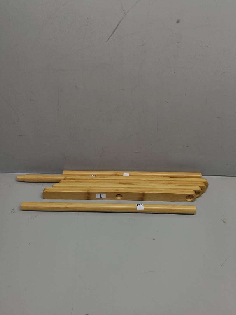 7 Wooden Components 19" (Natural Color)