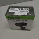 Shangyoyi 12V Car Heater, 150W Max 360 Degree Rotatable With Suction Holder, 2 In1 Fast Car Heater Plug In Automobile Cigarette Lighter, Portable Windshield Defogger And Defroster For Cars, Black