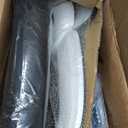 TRALT Office Chair - Ergonomic Desk Chair with Adjustable Lumbar Support, Mesh Computer Chair, Executive Chairs for Home Office Comfortable Lumbar Support (White+Black) (Pack of 1)