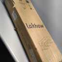 HLPB Folding Bench 6 ft, Foldable Plastic Bench with Handle and Smooth HDPE Tabletop, Portable in/Outdoor Picnic Party Camping Dining Seat, 2 Pack, White