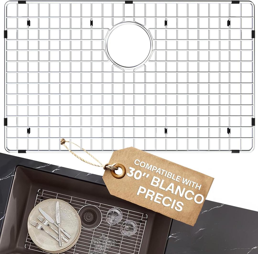 VALUN 236593 Sink Grid - Only Compatible with [30" Blanco Precis] - Size Grid Size [25.7" X 13.7"] - Durable Sink Grate, Perfect for Enhanced Efficiency