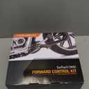 For Harley Softail Rider extended Standard Forward Control Kit w/footboards floorboards 2018-up (Black Forward Control)