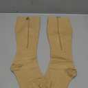 CASMON Zipper Compression Socks for Women & Men, 20-30 mmHg Closed Toe Knee High Support Sock, Medical Zip up Socks for Edema, Varicose Veins, Post-surgery, Swelling, Nurses, Pregnancy (1 Pair) (XX-Large, Beige)