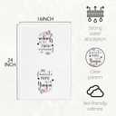 Yiayia Mother's Birthday Gifts Kitchen Towels, Grandma Gifts from Grandkids Hand Towels for Bathroom Decor, My Favorite People Call Me Yiayia Dishcloths Dish Towel for Kitchen 16x24 Inches