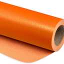 RUSPEPA Orange Matte Wrapping Paper - Solid Color Pearly - luster Paper Perfect for Wedding, Christmas, Baby Shower -17 Inches X 32.8 Feet