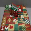 2025 Advent Calendar Beauty Womens, 24 Days Advent Calendar for Teen Girls Christmas Luxury Box Gifts Holiday, 24pcs Hand Cream Gifts Bath Sets with Bubble Bath, Shower Gel, Body Lotion Scrub etcs (Red)