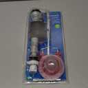 PlumbCraft Universal Toilet Fill Valve and Flapper Repair Kit 7029700, 3-inch Toilet Fill Valve Replacement Kit with 3-inch Toilet Flapper, Toilet Tank Parts for Toilet Repair, Water-Saving Toilet Kit (Red)