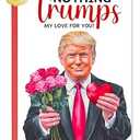 ZamouK Valentines Day Card Gifts for Her Him, Funny Romantic Valentine's Day Cards for Men Women, 5x7 Inch with Red Envelope