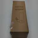 3-Way Dimmable Table Lamp, Touch Control Nightstand Lamp with White Lampshade, Gold Modern Bedside Touch Lamp Simple Side Table Lamp Night Light for Bedroom Living Room Kitchen, LED Bulb Included