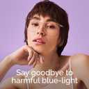 Gaoye Blue Light Blocking Glasses, Retro Round Eyewear Frame Anti Eyestrain Computer Glasses for Women Men - GY1688 (Transparent Frame/Transparent Lens, 1)
