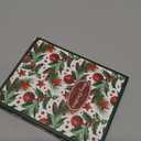 Timelara Christmas Photo Picture Frame, Metal, 3x2 Inches, Hanging Ornaments Pendant Holiday Gift (Red Deer)