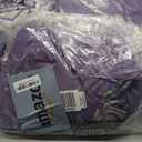 Cottolester Boho Queen Comforter Set 8 Pieces, Violet Bohemian Striped Bed in a Bag, Paisley Soft Microfiber Bedding Comforter Set