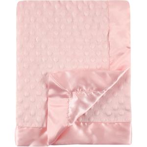 Hudson Baby Unisex Baby Plush Mink Blanket, Pink, One Size