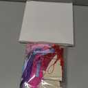 100 Pcs Valentine's Day Wood Bookmarks Bulk DIY Crafts Kit, 50 Set Blank Valentine Hearts Coloring Bookmarks with Tassel for Classroom Gifts Exchange Activity Reading Party Favor Reward Goodie Fillers