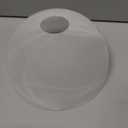 Alabaster White Glass Lamp Shade Replacement for Floor Lamp,E26 Base 1-5/8 Inch Fitter 7.4 Diameter, 3.74 Height,Replacement Glass for Wall Lamp