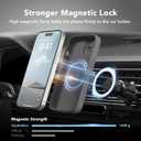 Magnetic for iPhone 13 Case, Compatible with MagSafe, [Full Camera Protection][Screen Protector] Silicone Shockproof Protective Phone Case for iPhone 13 6.1", Dark Gray