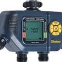 Melnor 65140AMZ 4 Zone Digital Timer, Black, Yellow