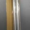 Muzata 8Ft Pre-drilled Stair Handrail 2" OD Round Brushed Wall Mounted Handrail Stainless Steel Safety Hand Rail Indoor Outdoor Stair Hand Railing Wood Concrete Brick Wall, HK27 SL4