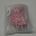 ZAFUL Women's 2 Piece Floral Print Swimsuit Triangle String High Cut Bikini Sets Bathing Suit (1-red Multicolor) S